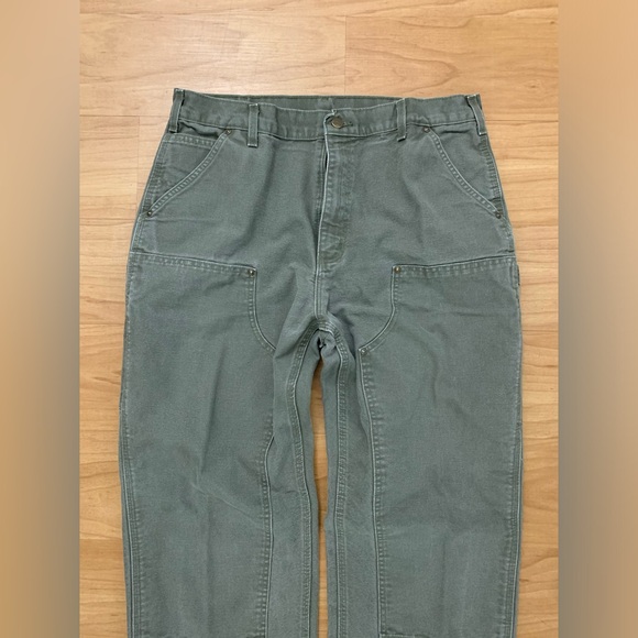🫒Carhartt Double-Knee Workwear Pants (36x32) - Picture 2 of 7